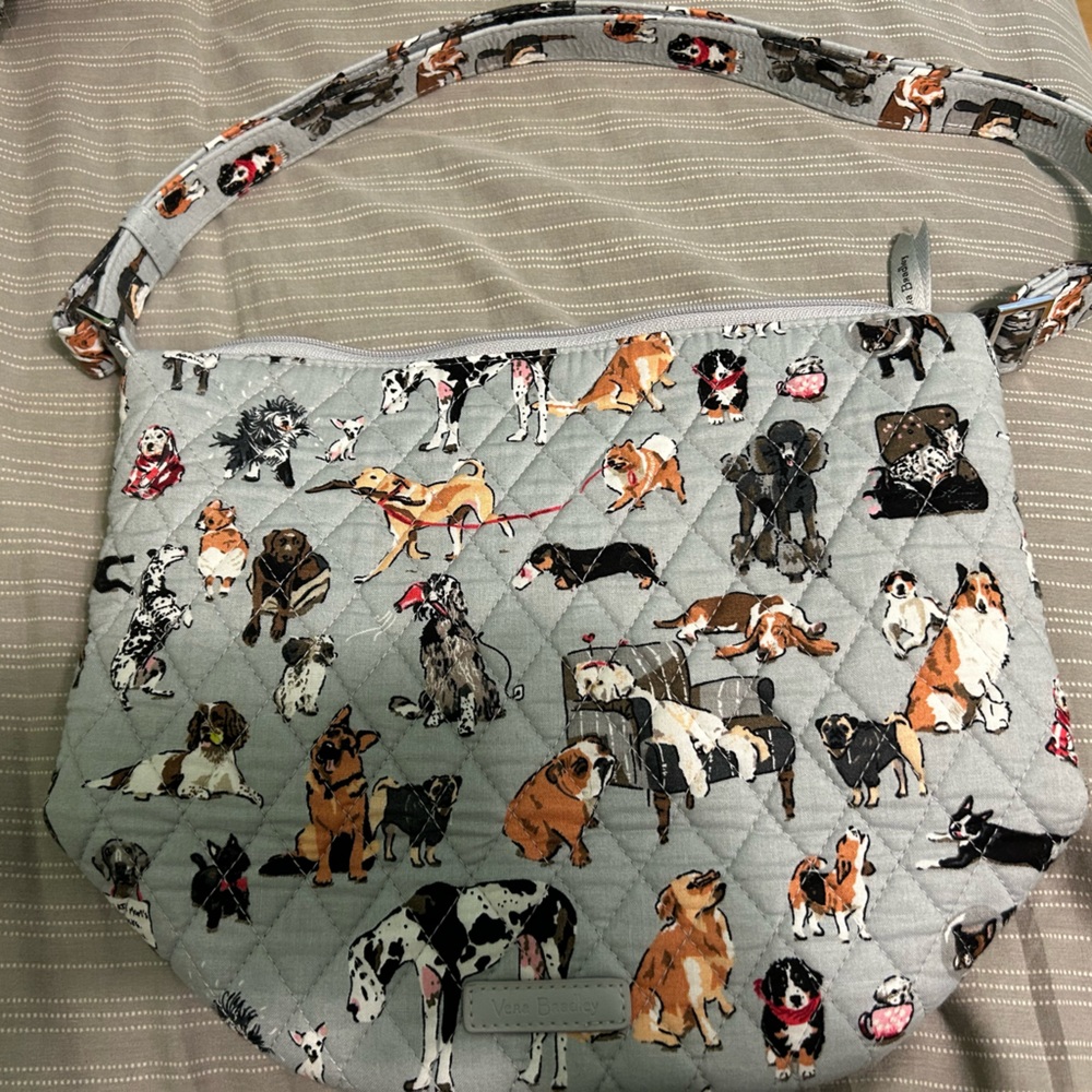 Vera Bradley dog show bucket bag